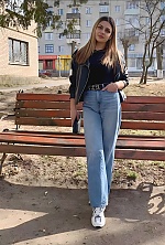 Ukrainian mail order bride Bohdana from Luxembourg with light brown hair and hazel eye color - image 83