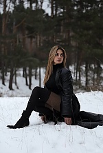 Ukrainian mail order bride Bohdana from Luxembourg with light brown hair and hazel eye color - image 84