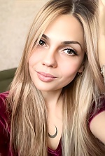 Ukrainian mail order bride Bohdana from Luxembourg with light brown hair and hazel eye color - image 77
