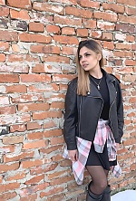 Ukrainian mail order bride Bohdana from Luxembourg with light brown hair and hazel eye color - image 94