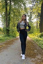 Ukrainian mail order bride Bohdana from Luxembourg with light brown hair and hazel eye color - image 53