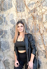 Ukrainian mail order bride Bohdana from Luxembourg with light brown hair and hazel eye color - image 69