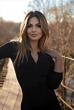 Ukrainian mail order bride Bohdana from Luxembourg with light brown hair and hazel eye color - image 63