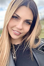 Ukrainian mail order bride Bohdana from Luxembourg with light brown hair and hazel eye color - image 72