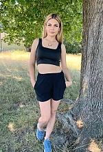 Ukrainian mail order bride Bohdana from Luxembourg with light brown hair and hazel eye color - image 54