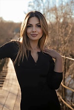 Ukrainian mail order bride Bohdana from Luxembourg with light brown hair and hazel eye color - image 43