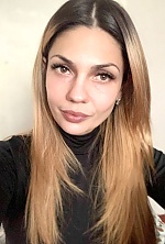 Ukrainian mail order bride Bohdana from Luxembourg with light brown hair and hazel eye color - image 65