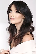 Ukrainian mail order bride Marina from Kyiv with black hair and green eye color - image 6