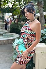 Ukrainian mail order bride Iryna from Kyiv with black hair and green eye color - image 23