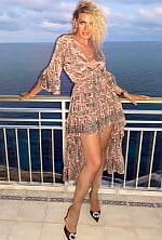 Ukrainian mail order bride Marina from Odesa with blonde hair and blue eye color - image 7