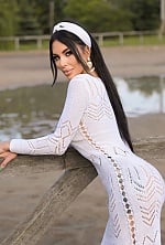 Ukrainian mail order bride Oksana from Berlin with black hair and brown eye color - image 9