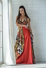 Ukrainian mail order bride Victoria from Krąków with black hair and green eye color - image 13