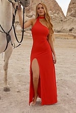 Ukrainian mail order bride Isabella from Balneário Camboriú with red hair and green eye color - image 7