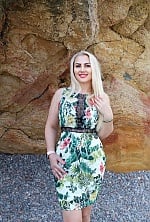 Ukrainian mail order bride Nadiia from Istanbul with blonde hair and green eye color - image 11