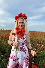 Ukrainian mail order bride Nadiia from Istanbul with blonde hair and green eye color - image 14