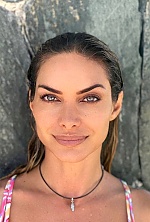 Ukrainian mail order bride Vanessa from Madrid with blonde hair and green eye color - image 9