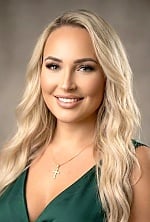 Ukrainian mail order bride Natalia from Odense with blonde hair and grey eye color - image 13