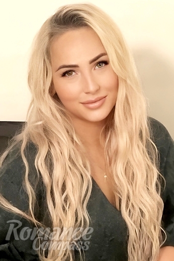 Ukrainian mail order bride Natalia from Odense with blonde hair and grey eye color - image 1