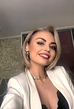 Ukrainian mail order bride Vika from Kyiv with blonde hair and green eye color - image 8