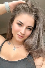 Ukrainian mail order bride Veronica from Brussels with light brown hair and grey eye color - image 9