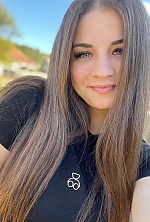 Ukrainian mail order bride Veronica from Brussels with light brown hair and grey eye color - image 20