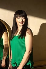 Ukrainian mail order bride Oksana from Kyiv with brunette hair and brown eye color - image 4