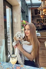 Ukrainian mail order bride Alina from Copenhagen with light brown hair and brown eye color - image 5