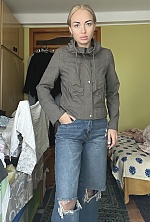 Ukrainian mail order bride Darya from Zaporizhzhia with white grey hair and grey eye color - image 28