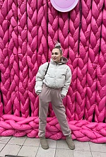 Ukrainian mail order bride Darya from Zaporizhzhia with white grey hair and grey eye color - image 44