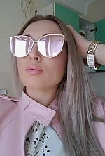 Ukrainian mail order bride Darya from Zaporizhzhia with white grey hair and grey eye color - image 43