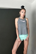 Ukrainian mail order bride Darya from Zaporizhzhia with white grey hair and grey eye color - image 46