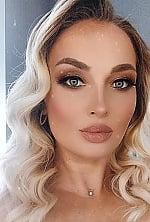 Ukrainian mail order bride Darya from Zaporizhzhia with white grey hair and grey eye color - image 52