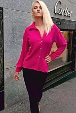 Ukrainian mail order bride Anna from Kyiv with blonde hair and green eye color - image 5