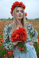 Ukrainian mail order bride Olena from Warsaw with blonde hair and grey eye color - image 23