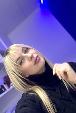 Ukrainian mail order bride Olena from Warsaw with blonde hair and grey eye color - image 13