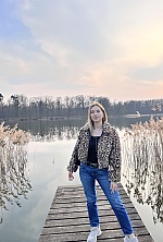 Ukrainian mail order bride Olena from Warsaw with blonde hair and grey eye color - image 10