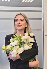 Ukrainian mail order bride Olena from Warsaw with blonde hair and grey eye color - image 20