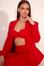 Ukrainian mail order bride Tetiana from Lviv with light brown hair and brown eye color - image 5