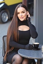 Ukrainian mail order bride Tetiana from Lviv with light brown hair and brown eye color - image 3