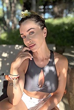 Ukrainian mail order bride Olesya from Dubai with light brown hair and grey eye color - image 6