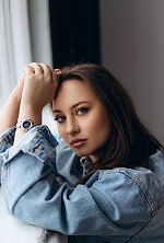 Ukrainian mail order bride Anastasiia from Prague with blonde hair and blue eye color - image 27