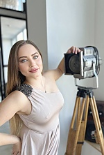 Ukrainian mail order bride Anastasiia from Prague with blonde hair and blue eye color - image 40