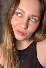 Ukrainian mail order bride Anastasiia from Prague with blonde hair and blue eye color - image 21