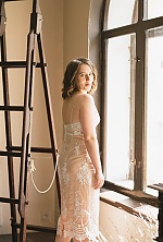 Ukrainian mail order bride Anastasiia from Prague with blonde hair and blue eye color - image 37