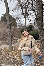 Ukrainian mail order bride Anastasiia from Prague with blonde hair and blue eye color - image 17