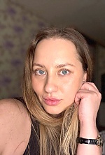 Ukrainian mail order bride Anastasiia from Prague with blonde hair and blue eye color - image 22