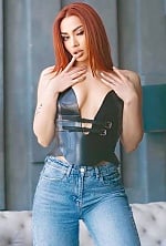 Ukrainian mail order bride Alina from Kyiv with red hair and brown eye color - image 2