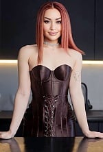 Ukrainian mail order bride Alina from Kyiv with red hair and brown eye color - image 6