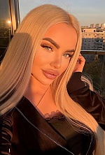 Ukrainian mail order bride Nastia from Madrid with blonde hair and green eye color - image 14