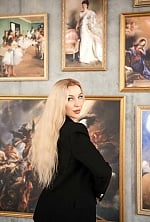 Ukrainian mail order bride Alyona from Odesa with blonde hair and grey eye color - image 4